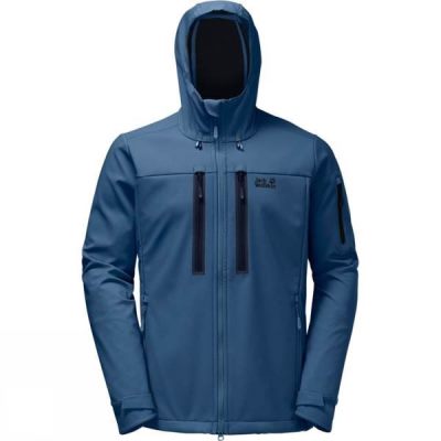 Chaquetas Jack Wolfskin Northern Star Hombre Azules Oscuro - Chile EVW493280